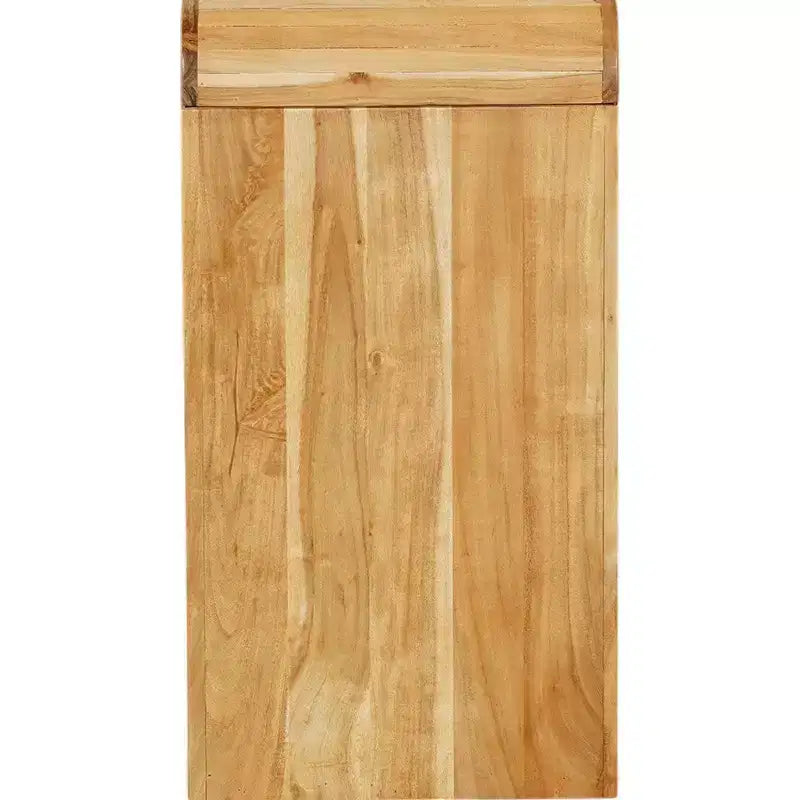 Royal Hampton Console Table | 43 Wide Top | Handcrafted Natural Acacia Wood | Dual Drawer Storage