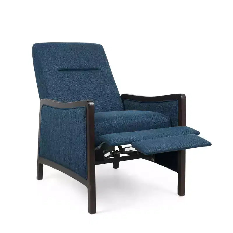 Veatch Contemporary Upholstered Pushback Recliner - Christopher Knight Home